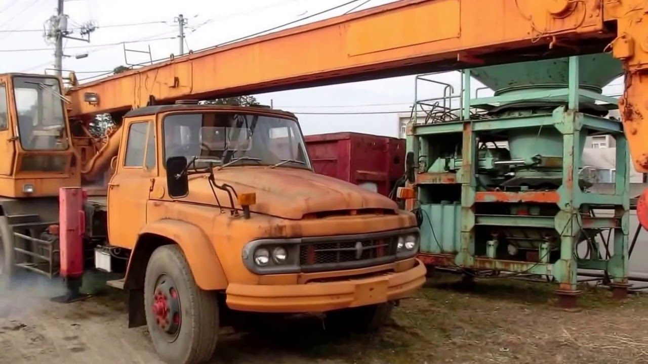 三菱ふそう T800　V6ディーゼル　ボンネットトラック　 クレーン車 　1/3