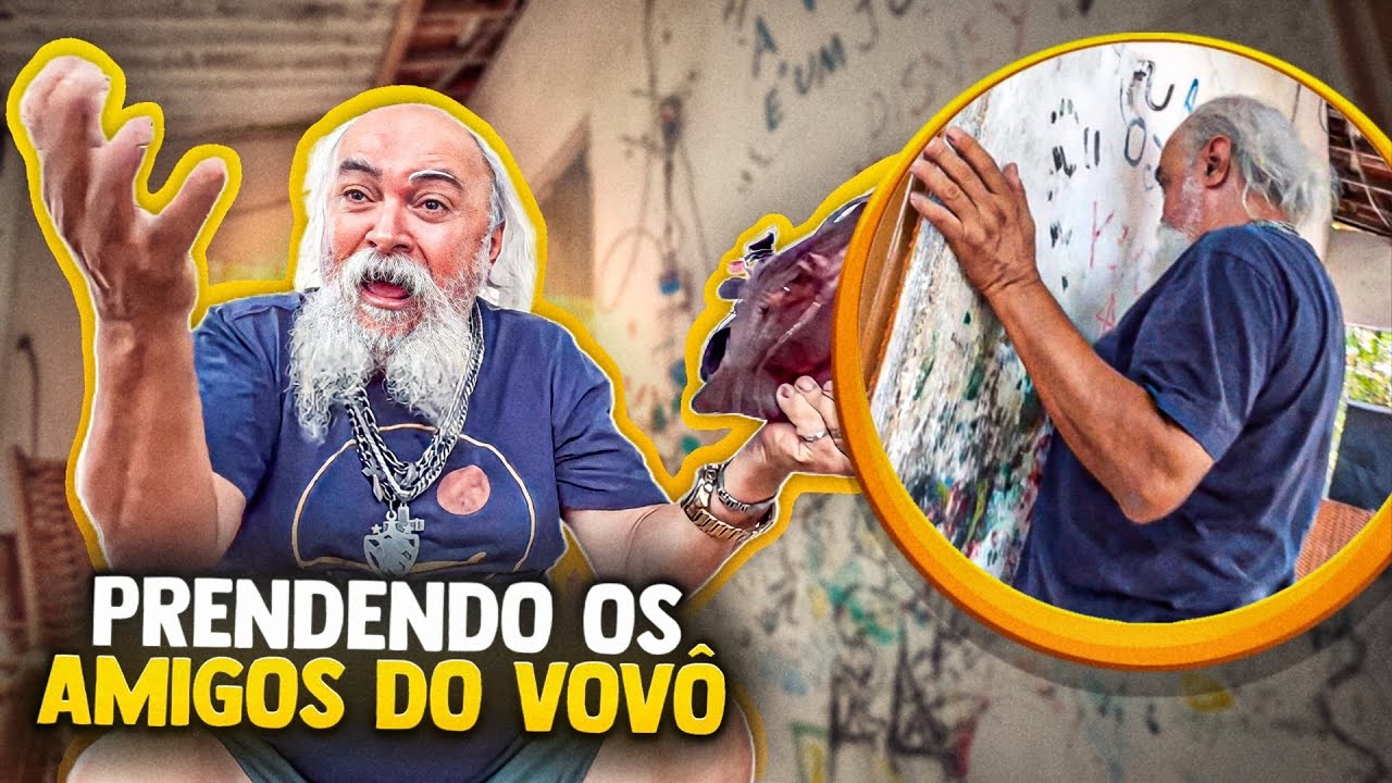 MANETIKIN QUER PRENDER OS AMIGOS DO VOVÔ LUIZ DO SOM | MANETIKIN