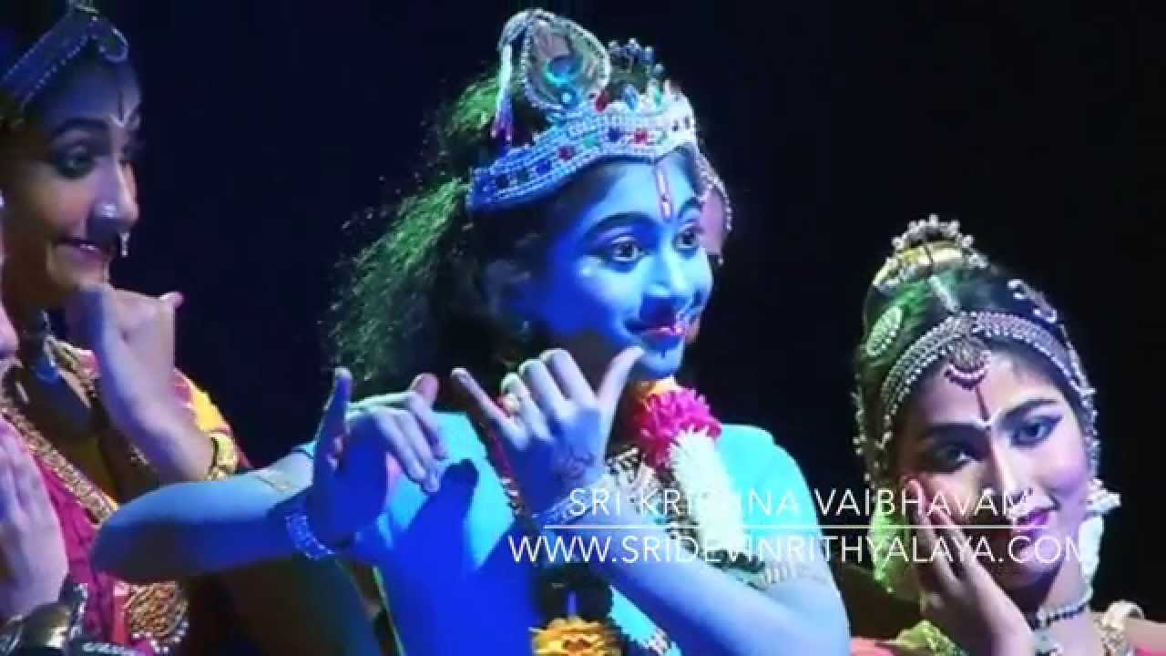 Pranks of Little Krishna from Sri Krishna Vaibhavam - Sridevi Nrithyalaya - Bharathanatyam Dance
