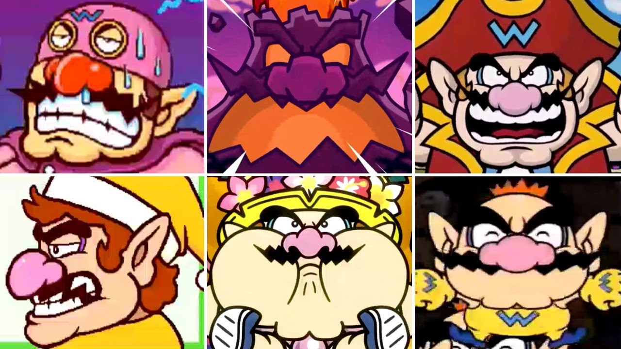 Evolution of Final Bosses in WarioWare Games (2003-2023)