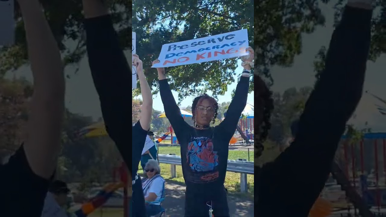 What do we want? No Kings, Berea, Kentucky Oct 2018