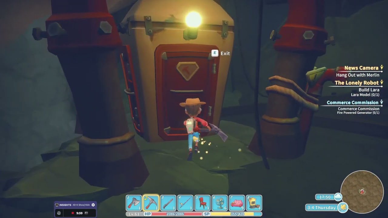Checkout my My Time at Portia gameplay recorded with Insights.gg
