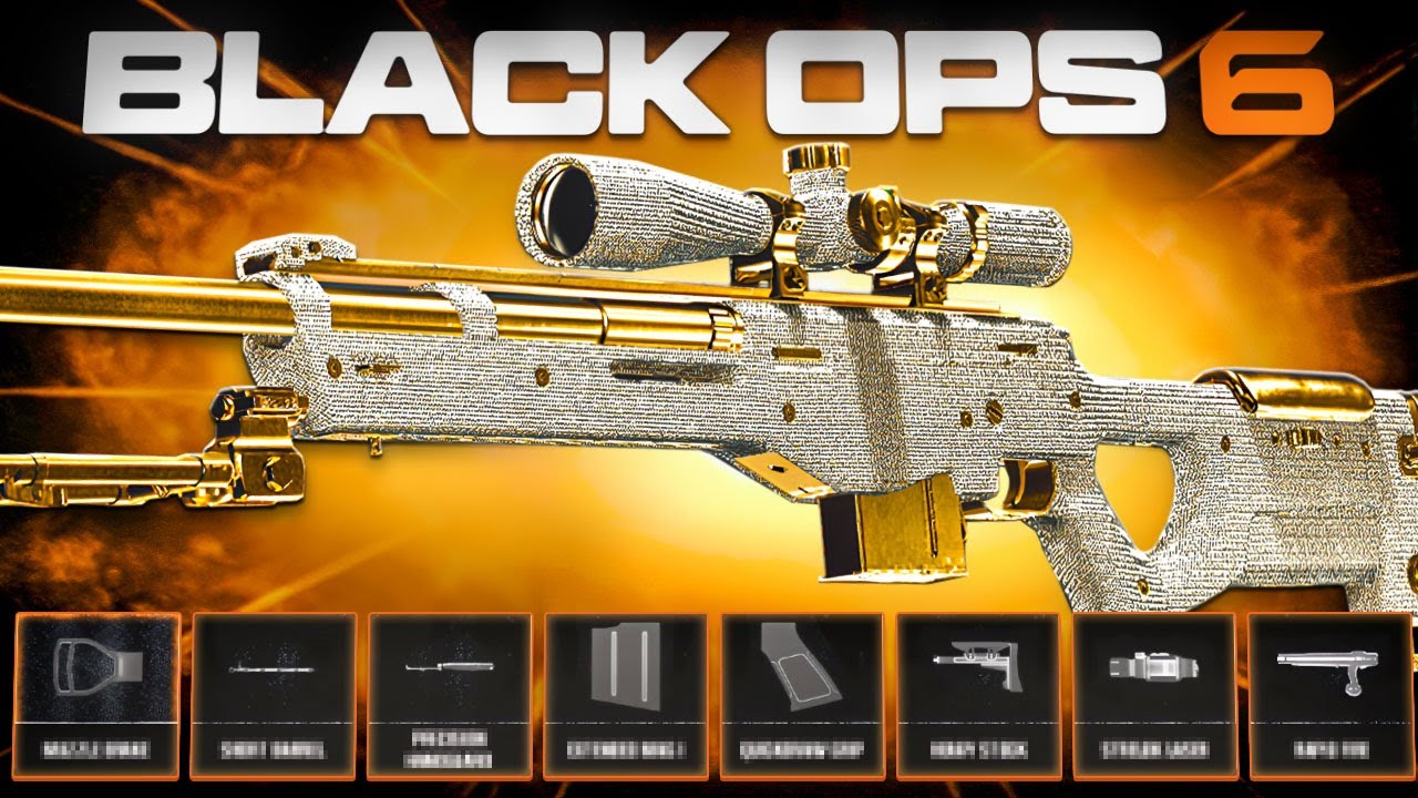 Снайперская сборка №1 LW3A1 в Black Ops 6.. (Лучшая сборка)