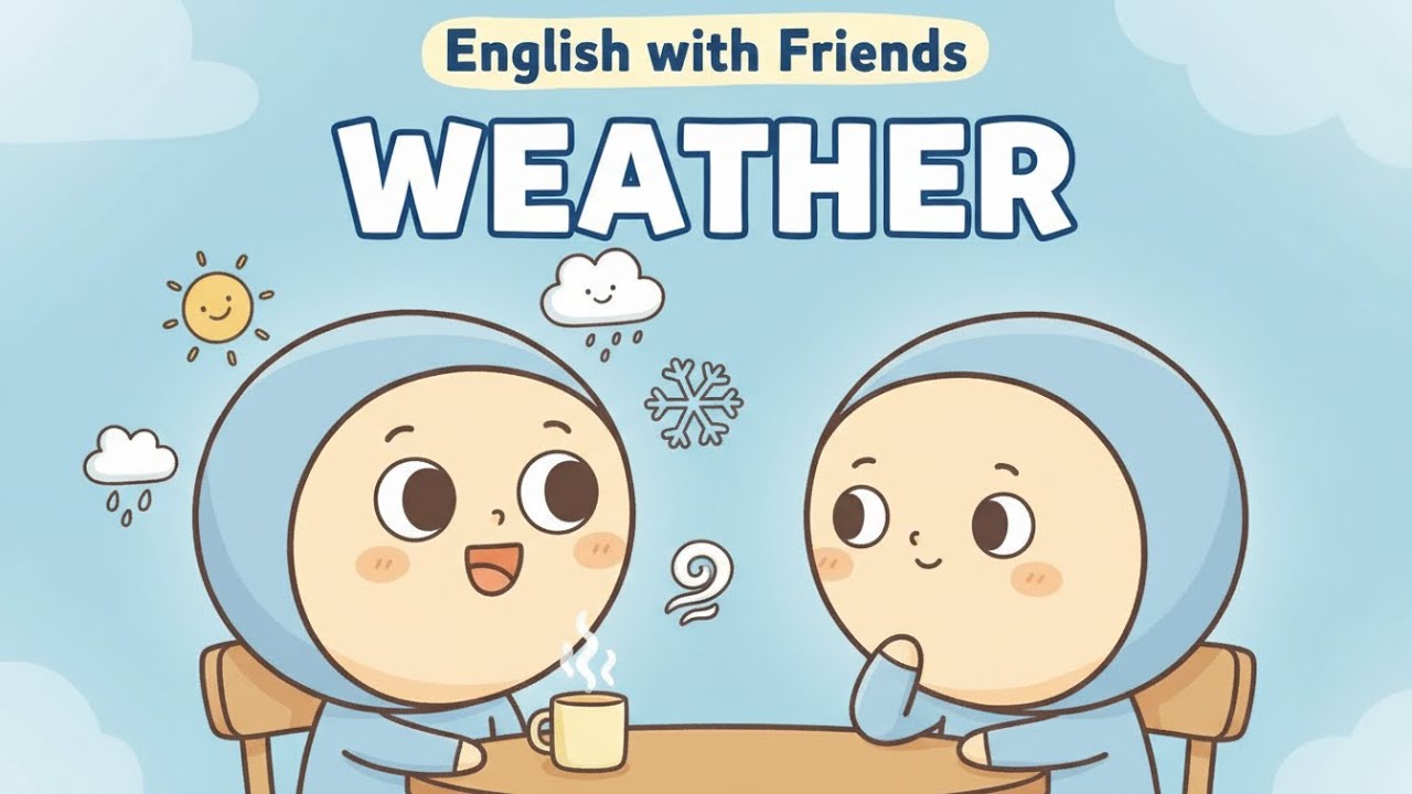 Weather Vocabulary in English | Easy Words You Must Know | English with Friends