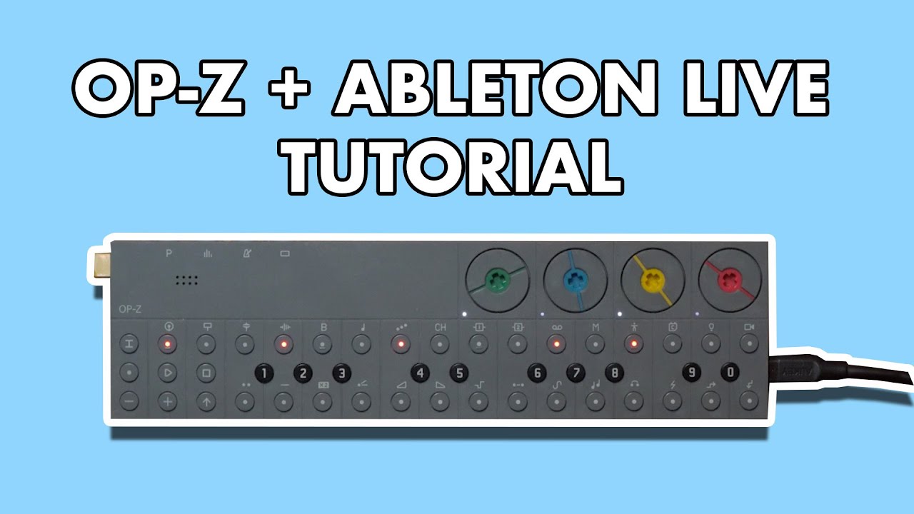 Три способа использования Ableton Live с OP-Z — Teenage Engineering
