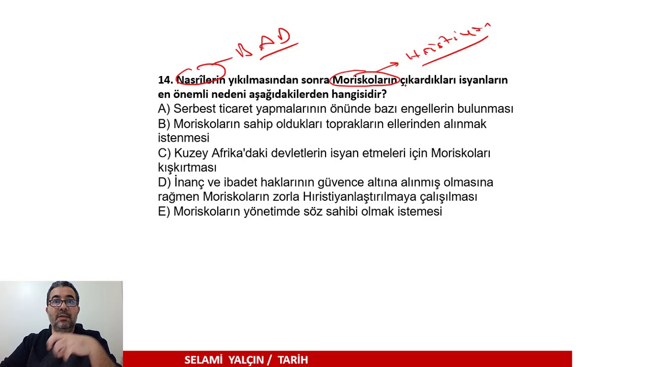 İSLAM TARİHİ SORU ÇÖZÜMÜ I