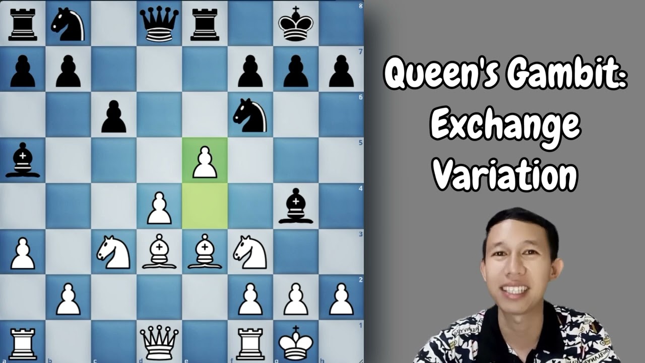 Queen's Gambit Exchange Variation #chess
