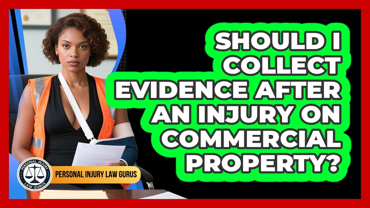 Should I Collect Evidence After An Injury On Commercial Property? - Personal Injury Law Gurus