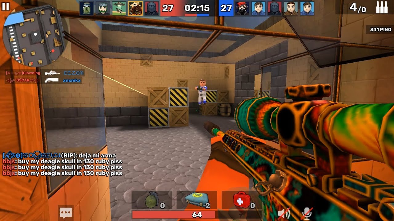 Sniping at 350 PING, opposition map!!! #кубум #clanwar #newupdate #sniping #pvp #kuboom 