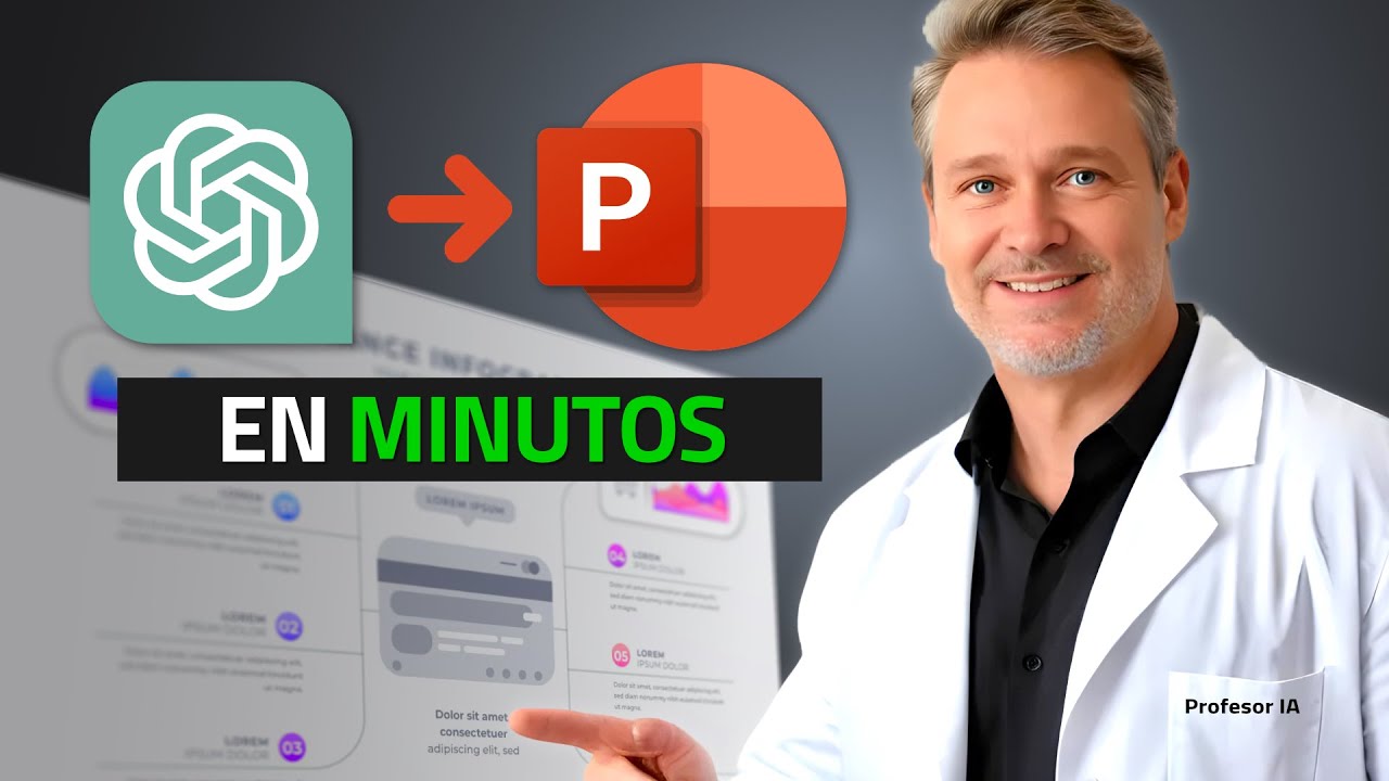 ChatGPT y PowerPoint: ¡Crea Presentaciones Profesionales en Minutos!
