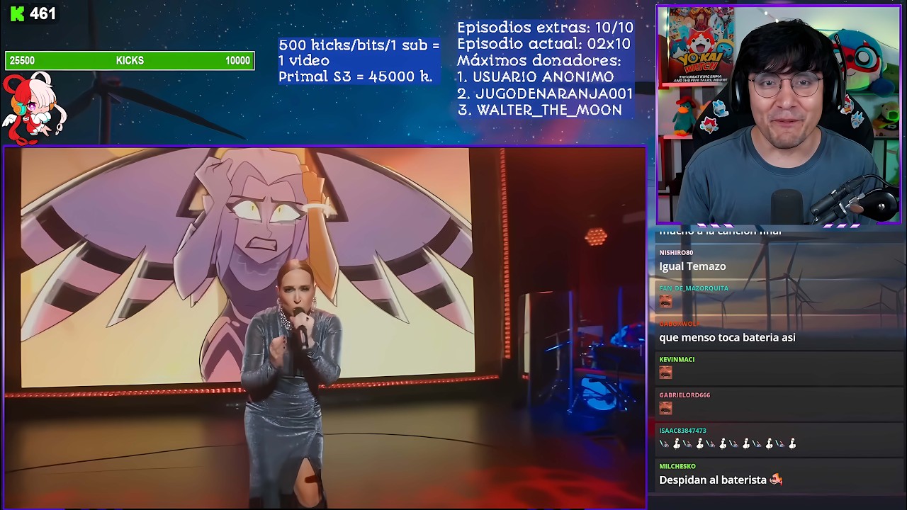 JugandorCriticon (Homófobo de nacimiento) REACCIONA A LAS CANCIONES DE HAZBIN HOTEL en BROADWAY