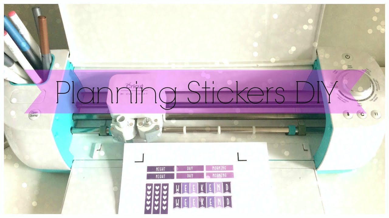 Cricut Stickers DIY (Headers, Checklists and Weekend Banners!)