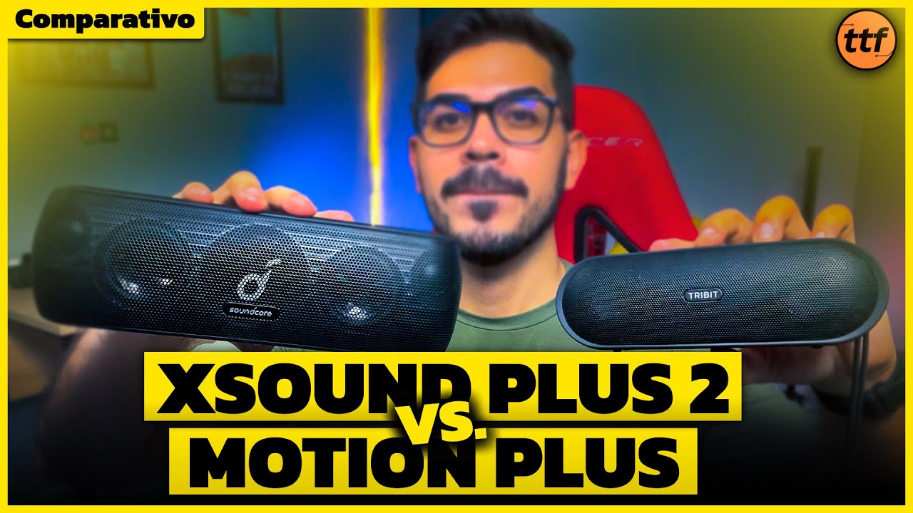 VOVÓ bate a NOVINHA?! - Tribit XSound Plus 2 VS Soundcore Motion Plus - Comparativo