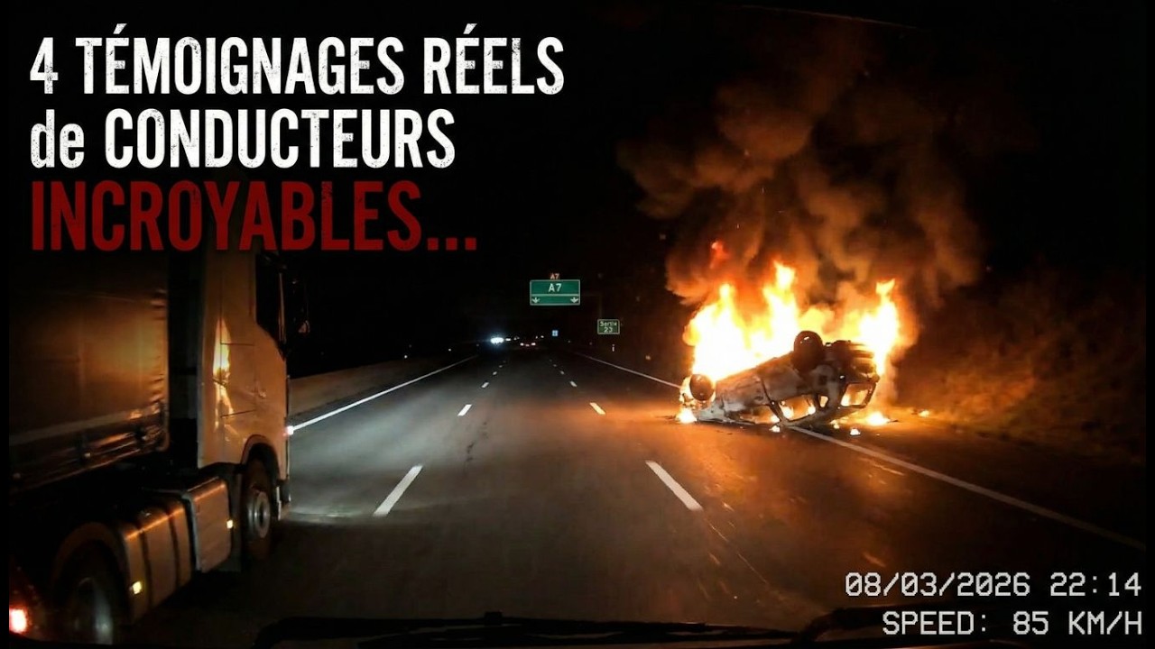 Je conduis cette ROUTE depuis des ANNÉES... je vois TOUJOURS la MÊME CHOSE