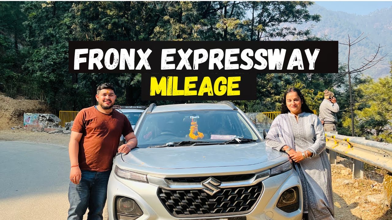 Delhi to Dehradun Expressway 🚗 New Fronx Petrol Mileage Test | Real Highway Drive