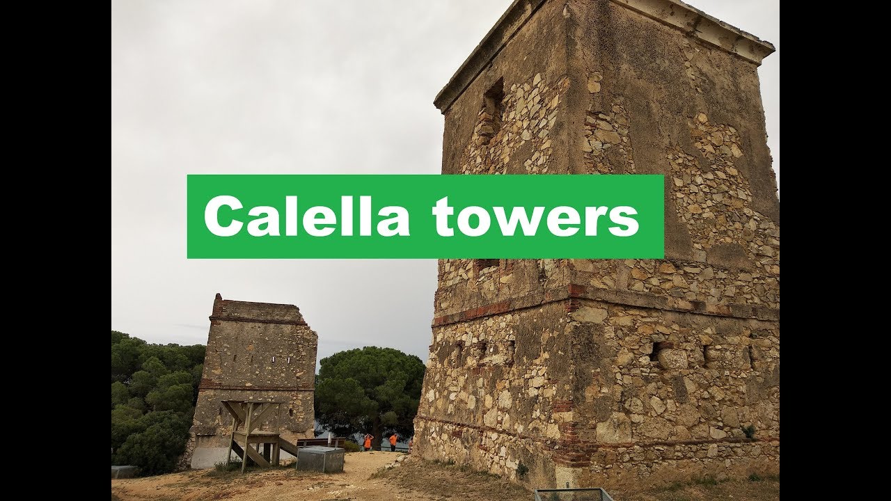 Calella towers, Calella Signaltürme, Башни Калеллы