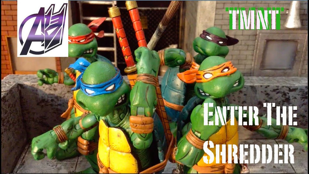 TMNT [Покадровая анимация] TMNT против Шреддера