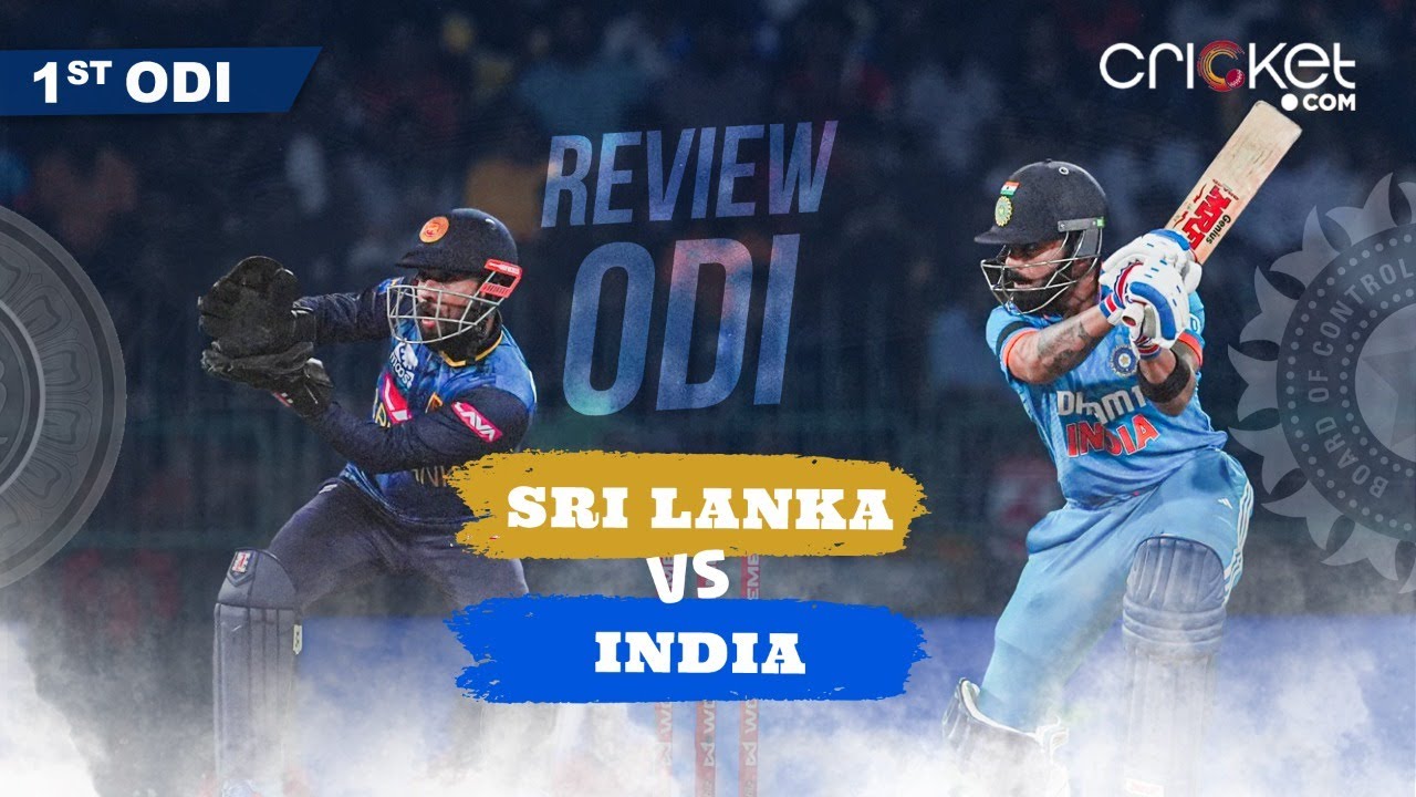 🔴LIVE🔴 | Sri Lanka vs India | 1st ODI | MATCH TIED | Review