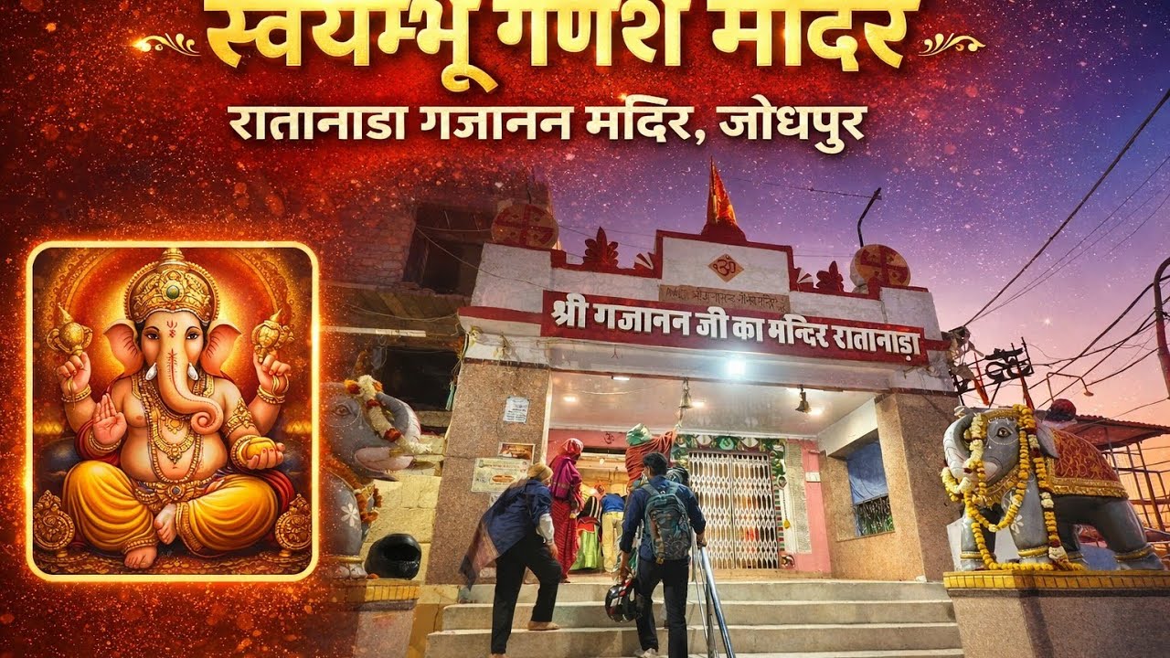 500 साल प्राचीन स्वयंभू गणेश मंदिर जहां हर किसी की मनोकामना पूर्ण होती है  | Ganesh Temple jodhpur