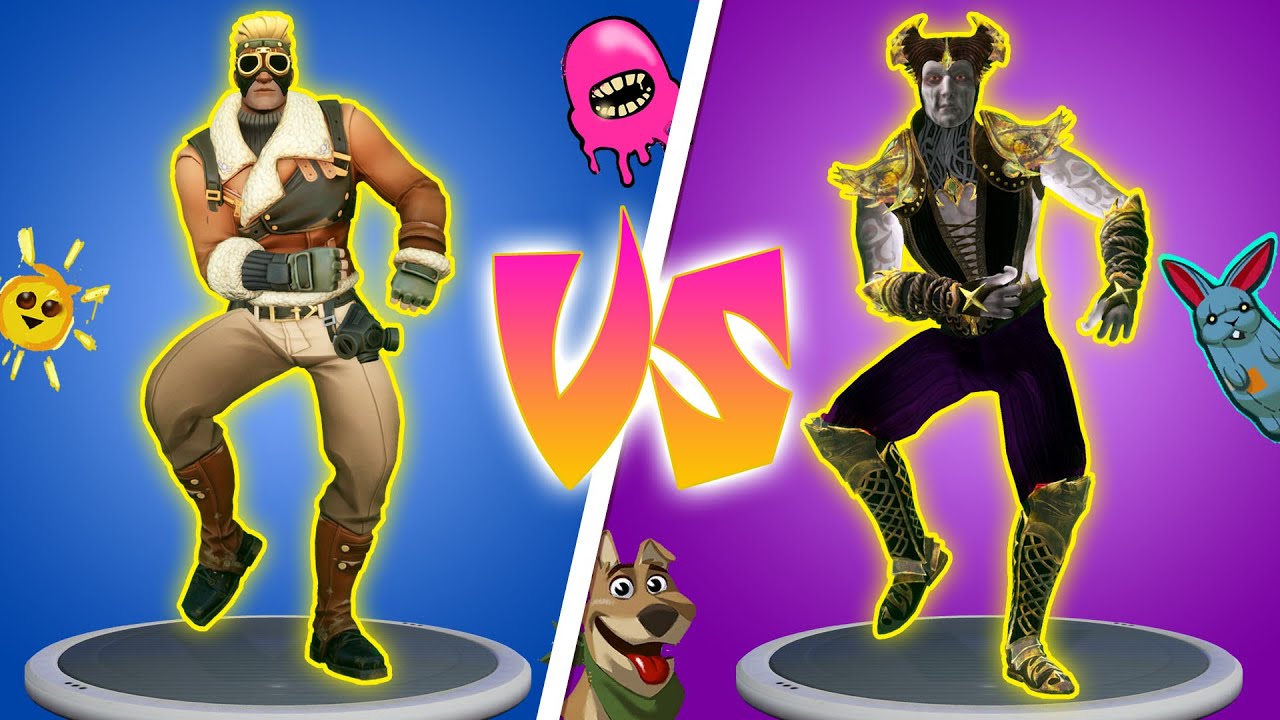 Fortnite Dance but with Mortal Kombat characters. Feelin' Jaunty emote, Vibin' dance and e.t.c.