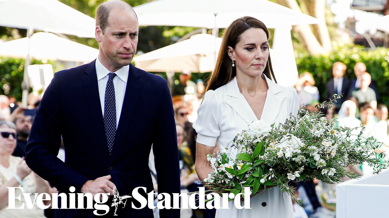 Duke and Duchess of Cambridge join survivors and mourners at Grenfell service