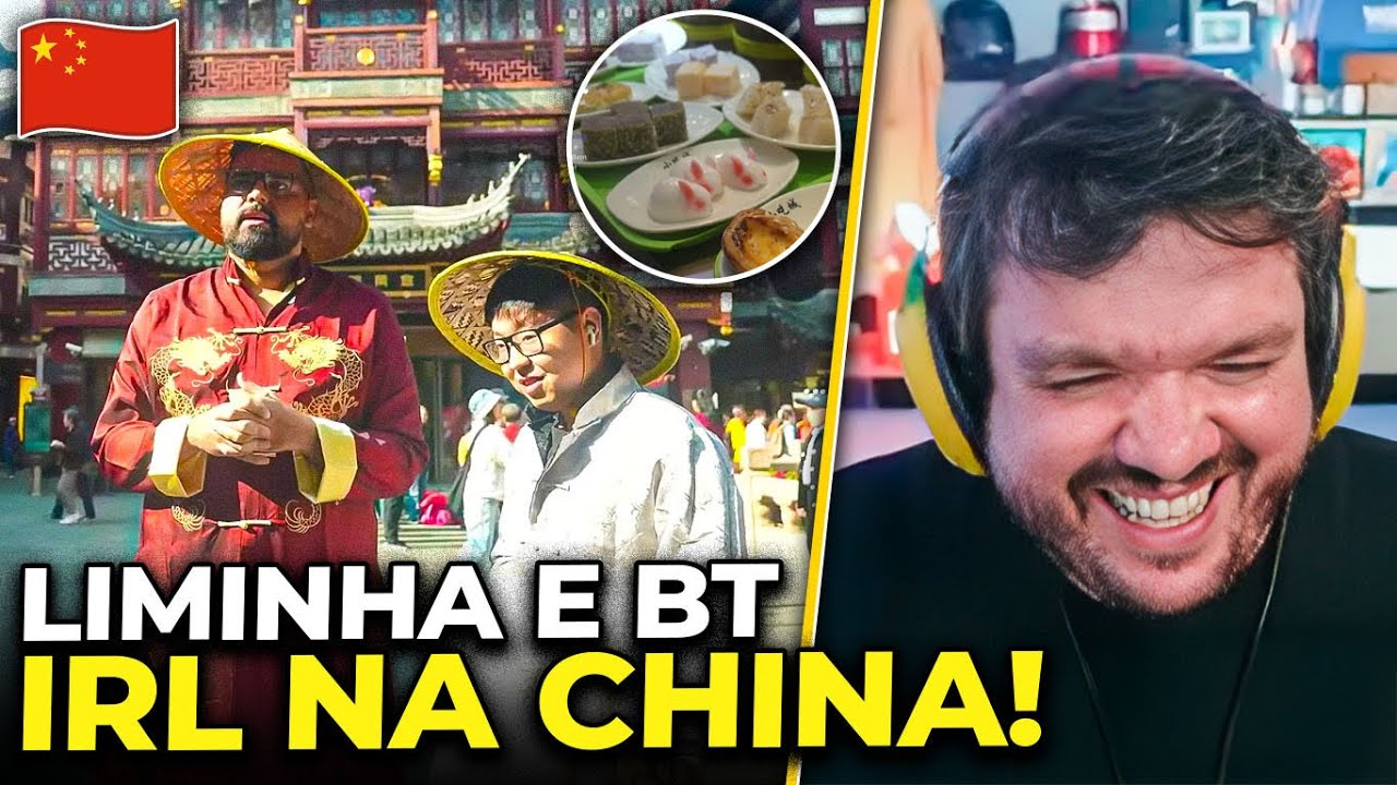IRL DO LIMINHA E BT NA CHINA!! | CORTES DO GAULES