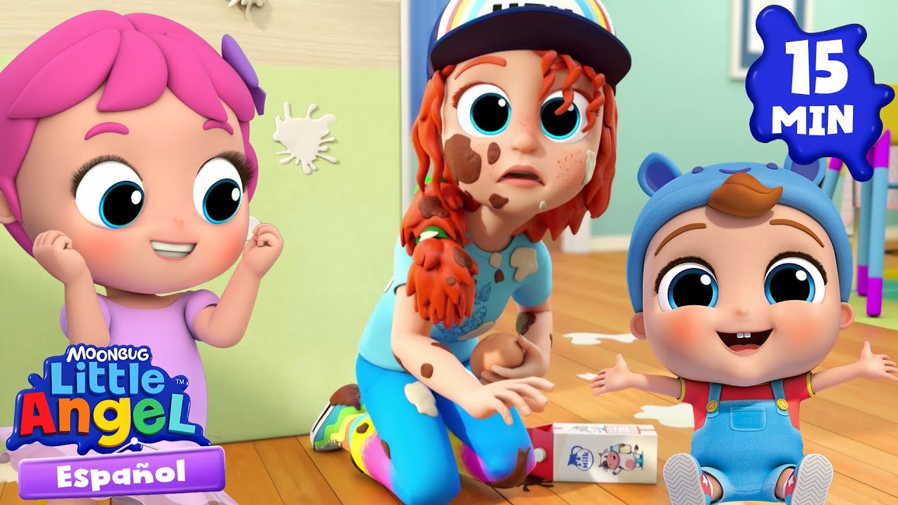 ¡Hizo un desastre! | Canciones Infantiles 🎵 Para bebés | Little Angel