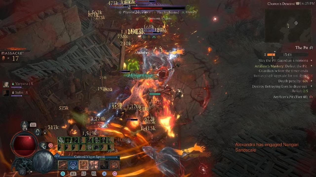 Diablo IV Grigoire and Belial Torment III
