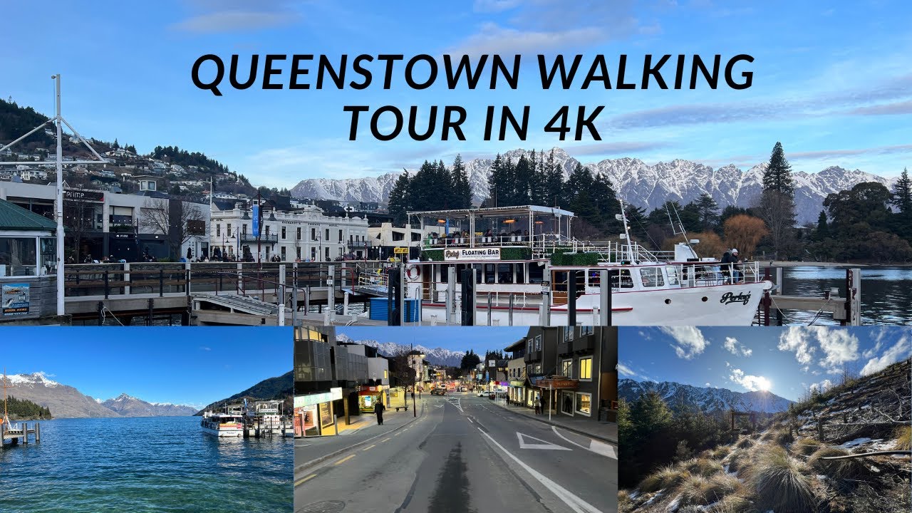Queenstown, New Zealand Walking Tour [4K]