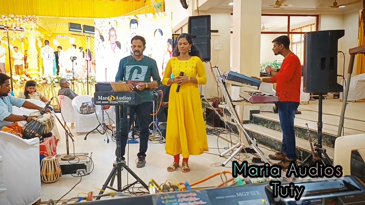 Nilavondru Kandaen Song / Maria Digital Audios ,Tuty /Live Mix