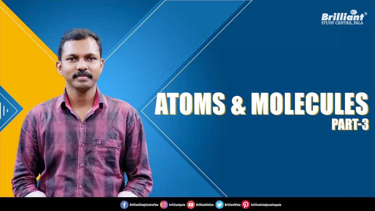 CBSE | Class 9 Chemistry | ATOMS AND MOLECULES | PART 3