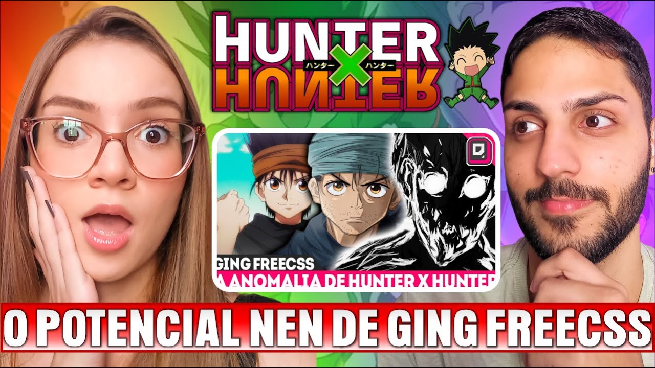 Profª de Geografia Reage｜NUNCA VI NADA IGUAL－REVELADO O POTENCIAL NEN DE GING FREECSS｜MangaQ｜REACT