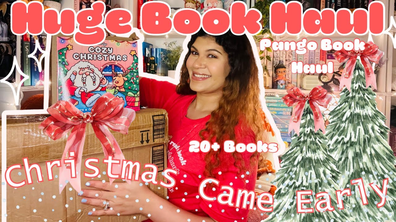 Огромная покупка книг ❤️🎄 | Покупка книг Pango | Более 20 книг | Распаковка книг | Книжный Рождество