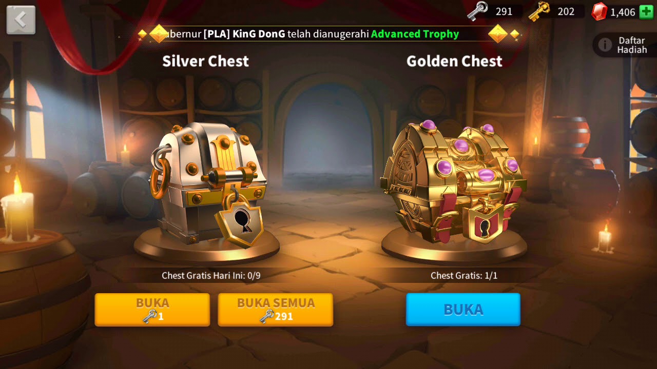 Rise of Kingdom - Open All 202 Golden keys