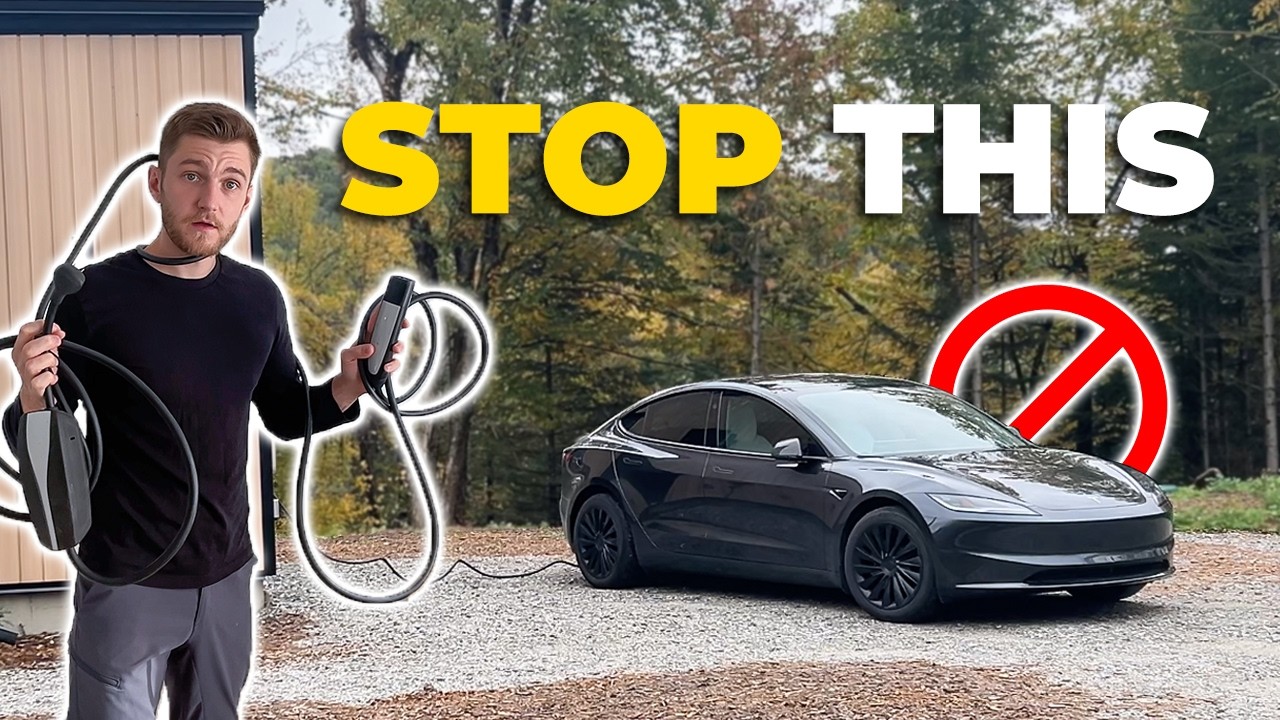 Не портите аккумулятор Tesla! | ПРАВИЛЬНЫЙ способ зарядки