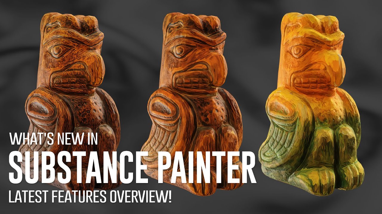 What's New in Substance Painter – Latest Features Overview! 2025