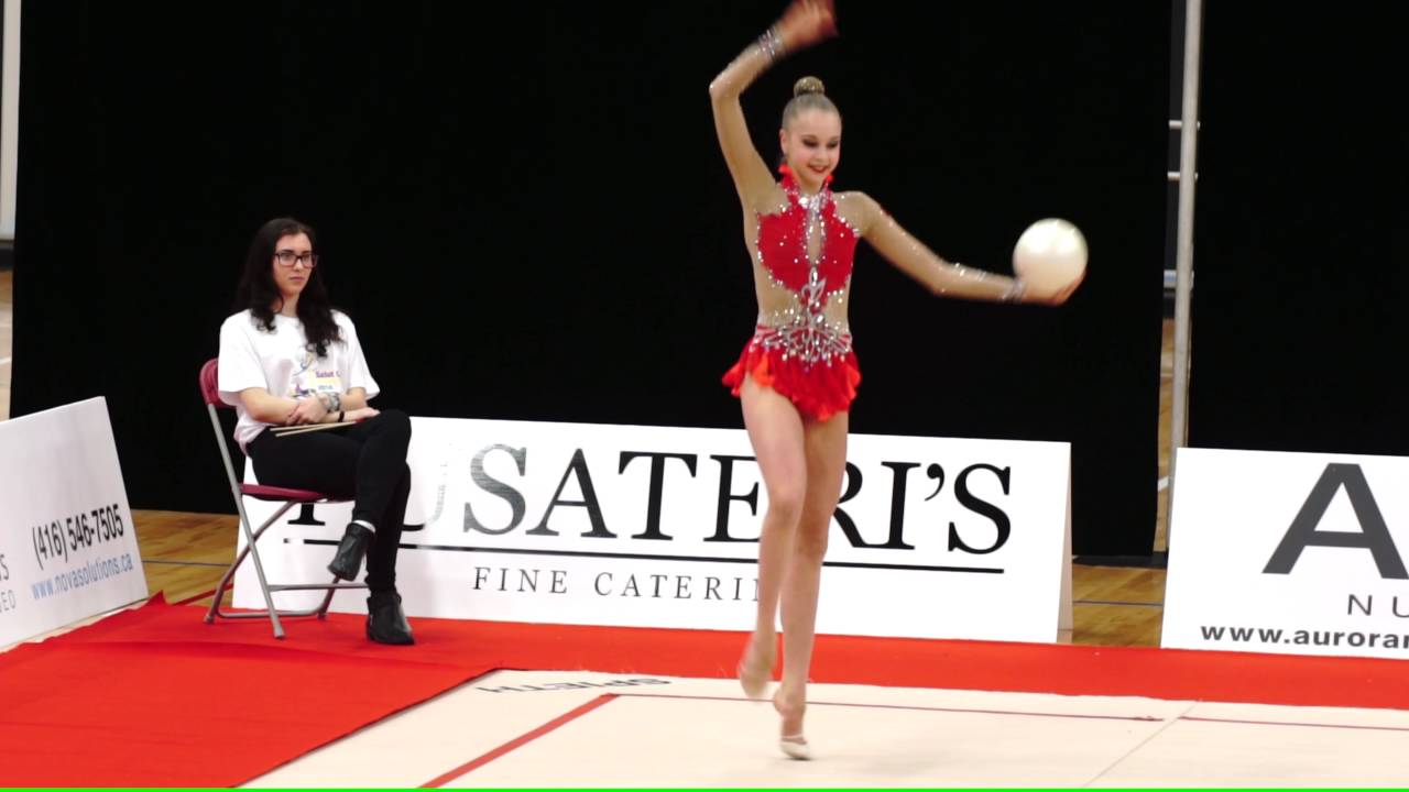 Trillium Rhythmic - Anastasia Shanko - Senior Ball - Salut Cup 2016