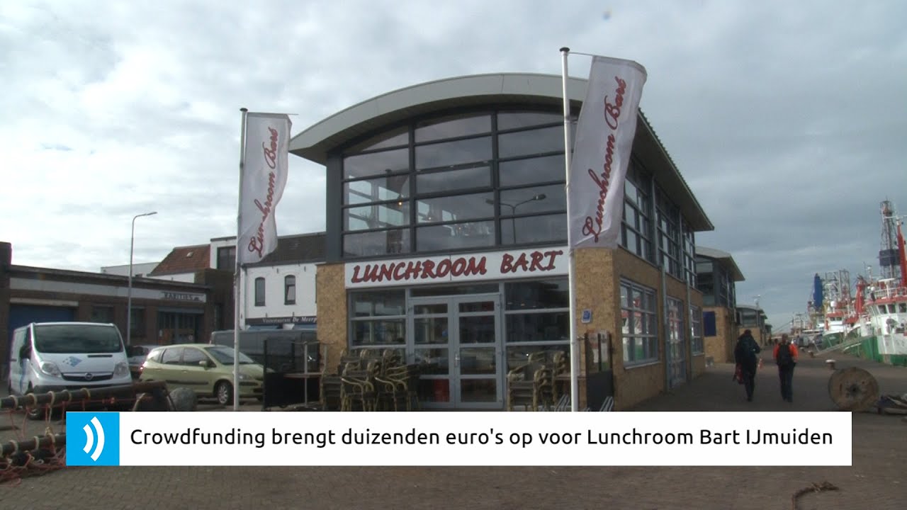 Crowdfunding brengt duizenden euro's op voor Lunchroom Bart IJmuiden