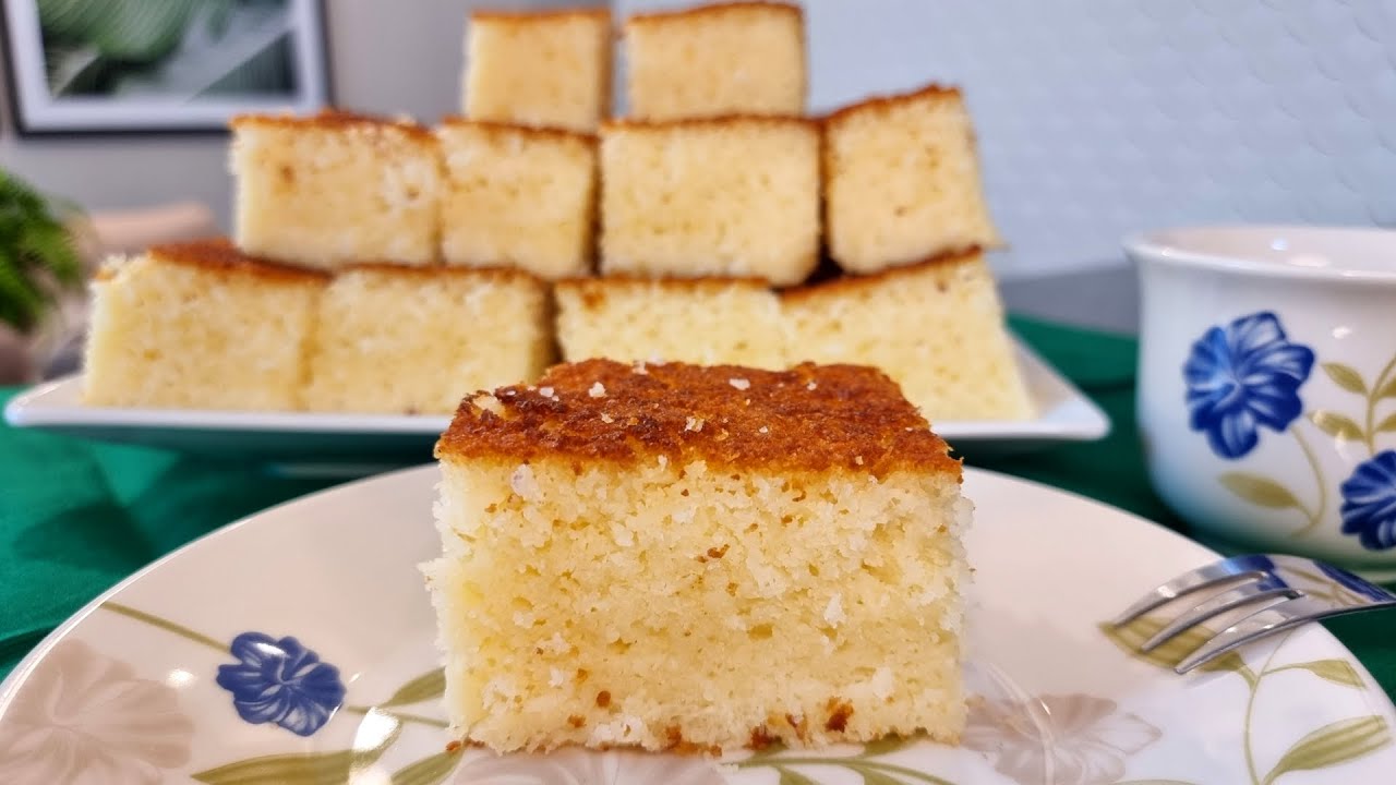 BOLO DE FLOCÃO DE ARROZ FEITO A MÃO | O famoso bolo de arroz das feiras nordestinas