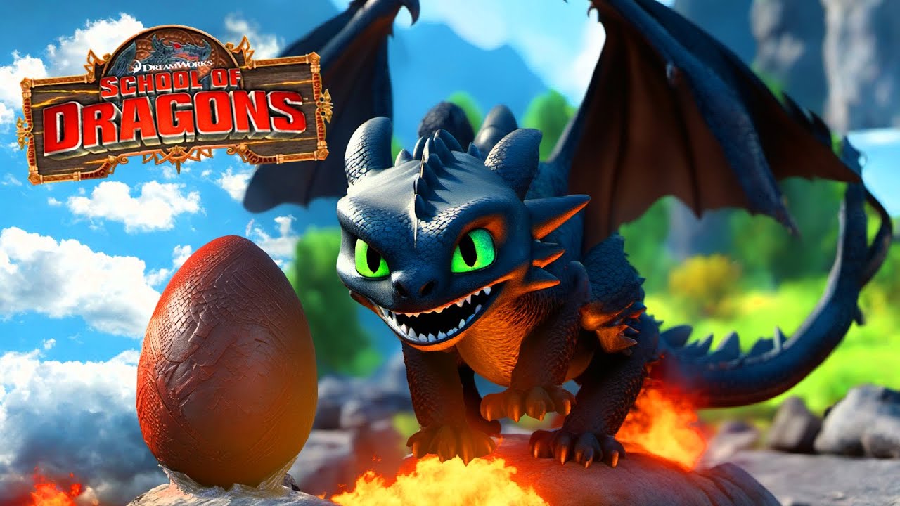 CONSIGO A FURIA NOCTURNA en ESCUELA DE DRAGONES🐉 School Of Dragons Mortis