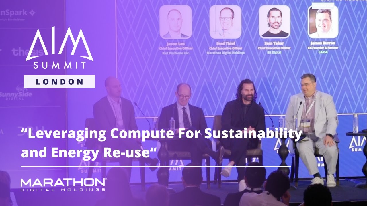 Leveraging Compute For Sustainability and Energy Re-use | AIM Summit London 2024