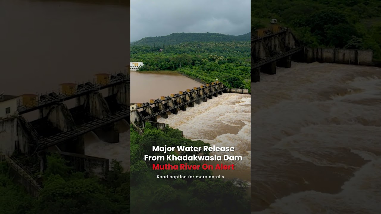 Pune Alert! 35,574 Cusecs Water Release From Khadakwasla Dam | SaudaGhar News