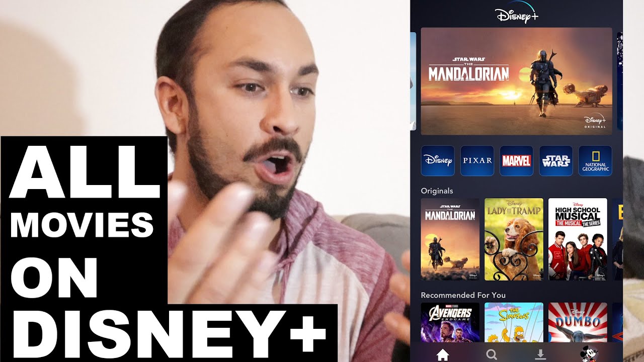 Всё, что вы можете посмотреть на Disney+! В ДЕНЬ ОТКРЫТИЯ! Disney+ (ноябрь 2019 г.)
