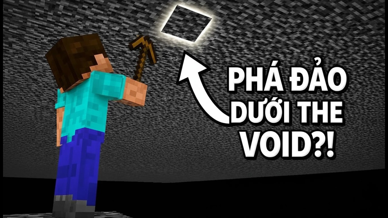 Phá Đảo Minecraft Từ Dưới The Void?!