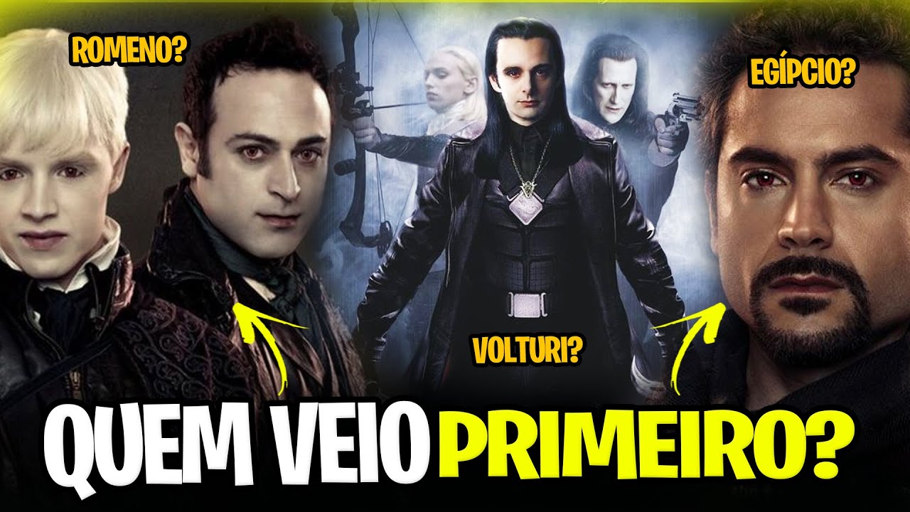 TUDO sobre CREPÚSCULO: QUAL ERA O CLÃ MAIS ANTIGO ? Os Volturi ? Os Cullen ?