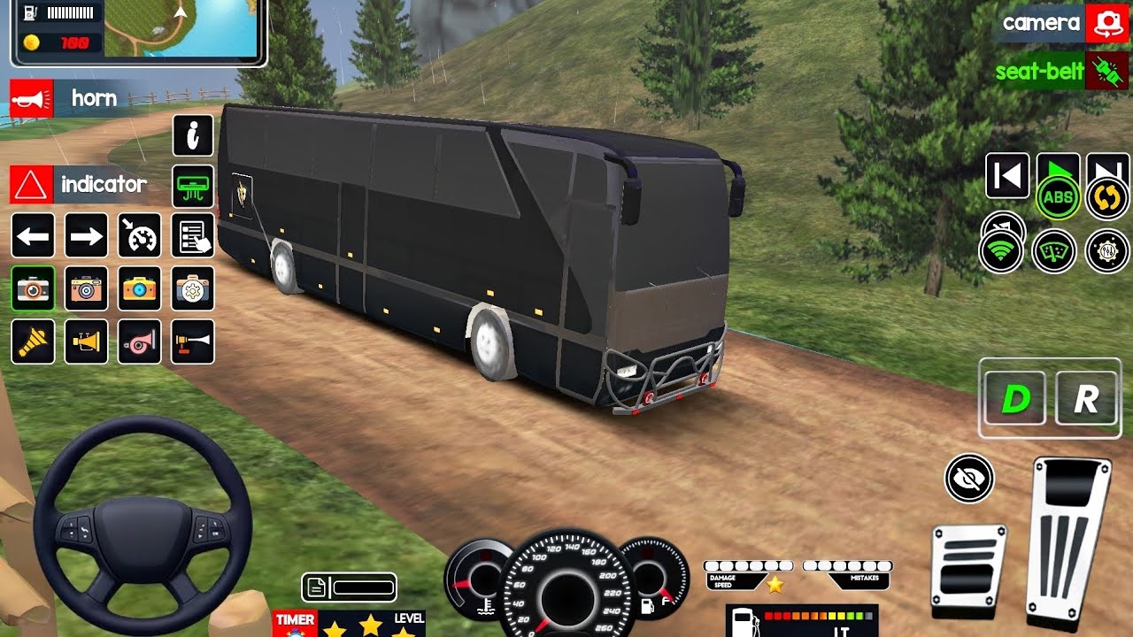 Euro Offroad Coach Bus Driving Simulator Game 2025 - Coach Bus Simulator Games - Android Gameplay