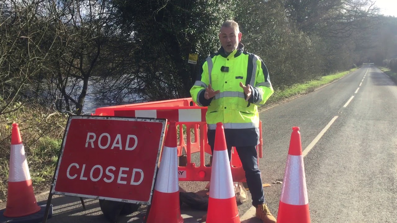 Information about flooding road closures