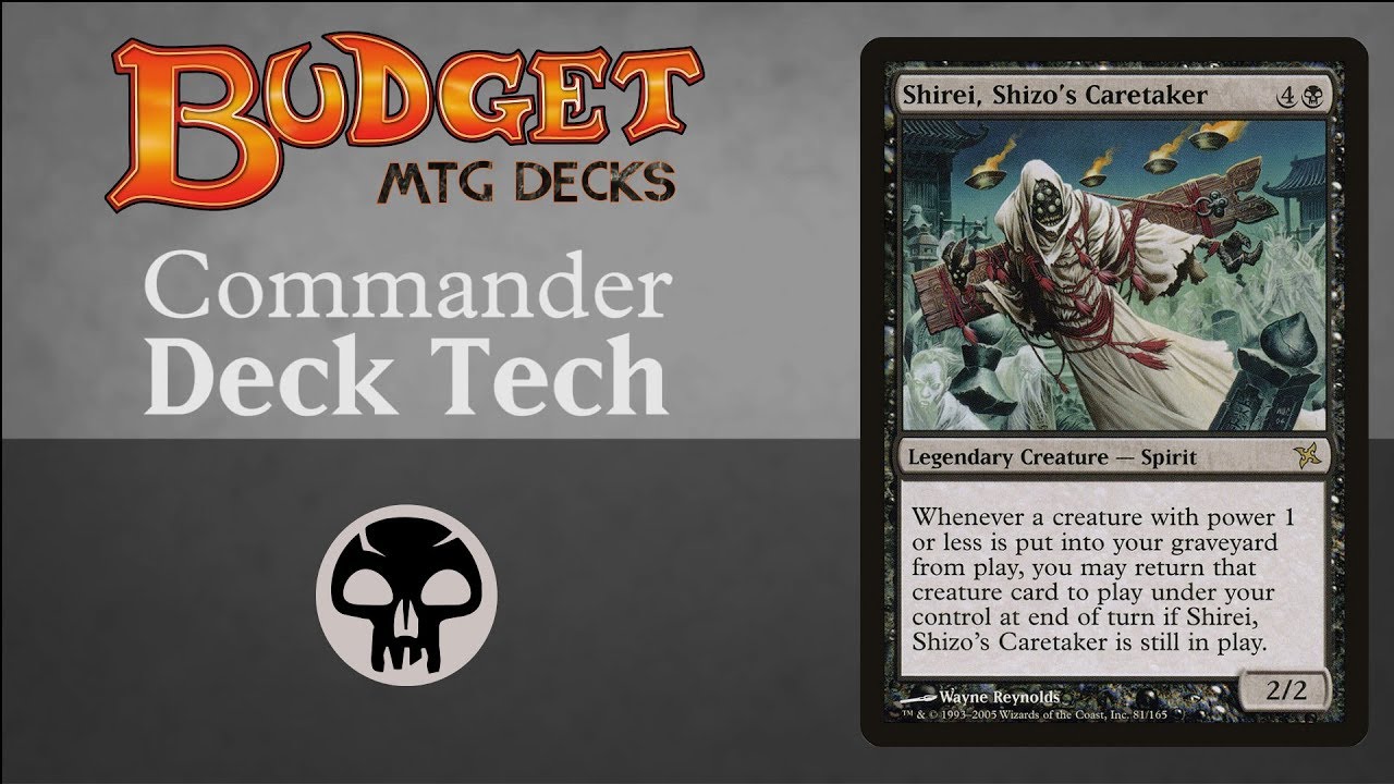 Budget Shirei, Shizo's Caretaker - EDH / Commander SACRIFICE