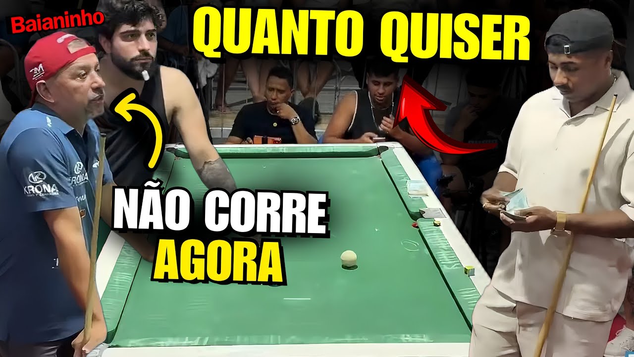 FICOU CARO 😱 : BAIANINHO DE MAUÁ CHAMOU O MAYCON TEIXEIRA PRA DOBRAR O VALOR DO JOGO 