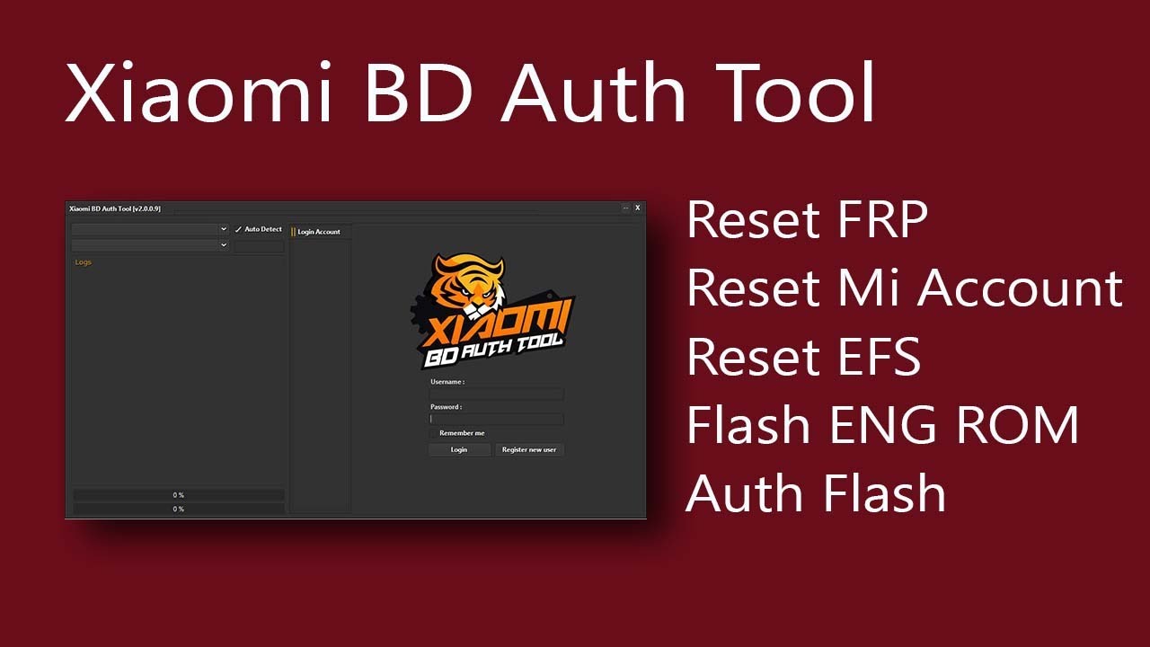 Xiaomi BD Auth Tool Credit Load
